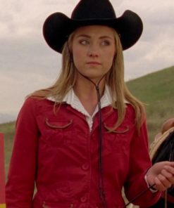 Amy Fleming Heartland Red Jacket