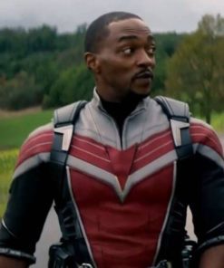 Sam Wilson The Falcon and the Winter Soldier Leather Jacket