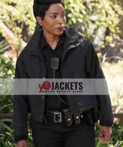 Athena Grant 9 1 1 Season 05 Black Cotton Jacket