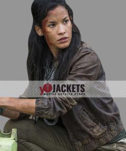 Danay Garcia Fear The Walking Dead Season 04 Leather Jacket