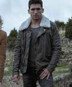 Jaime Lorente Leather Jacket